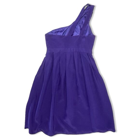 Thread Vintage 90s Purple One Shoulder Dress | Size 6 Cocktail - Picture 5 of 10